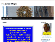 Tablet Screenshot of doncurzionitoglia.net